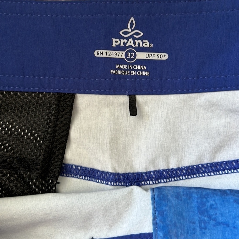 Prana Men’s High Seas BOARDSHORTS - Size 32” waist - Picture 10 of 10